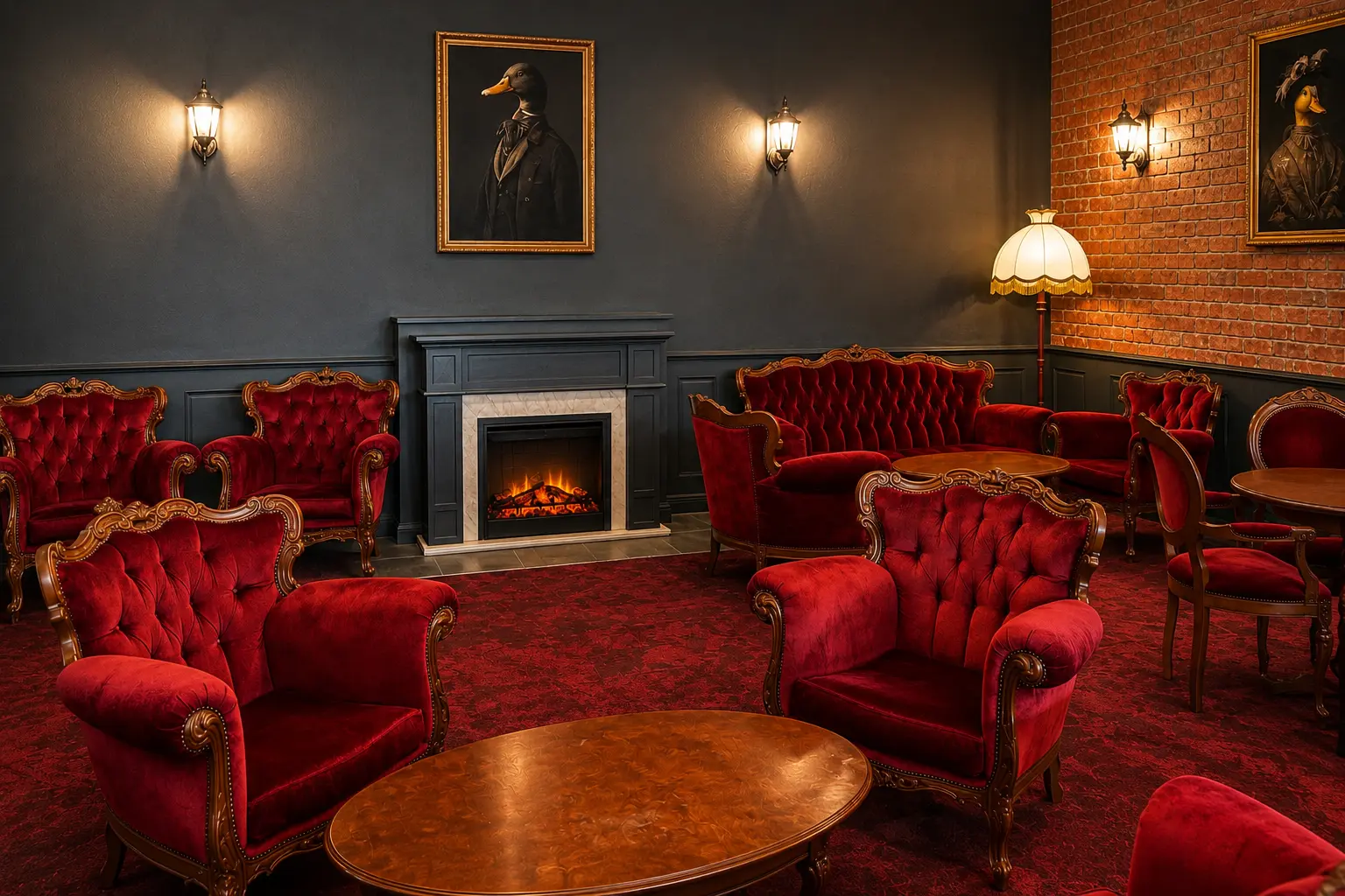 Black Duck Brewhouse lounge